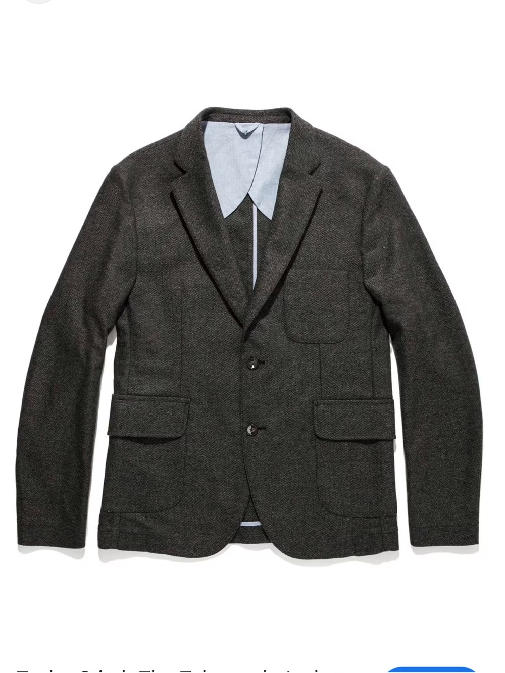 Taylor Stitch telegraph blazer herringbone